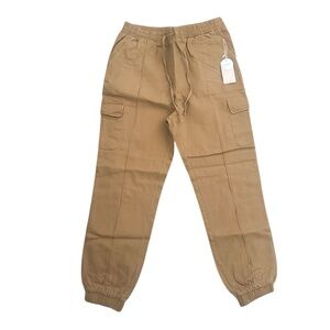 Men Tan Cargo Pants